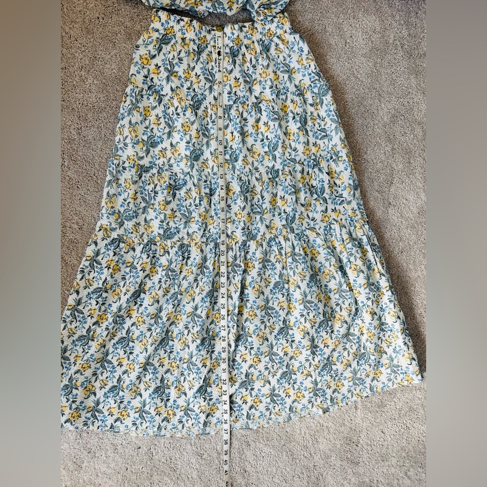 En Saison Women’s Midi Dress in Blue Floral Size XS - Picture 12 of 14